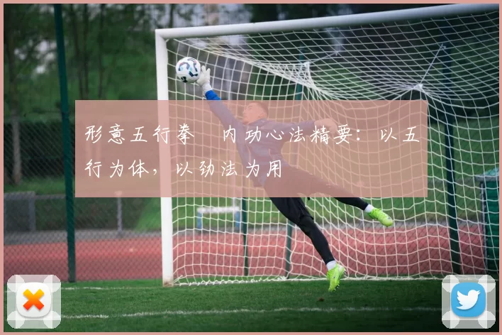 形意五行拳・内功心法精要：以五行为体，以劲法为用