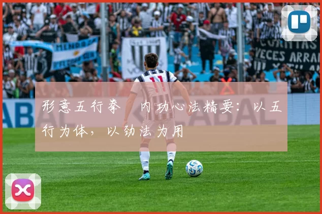 形意五行拳・内功心法精要：以五行为体，以劲法为用