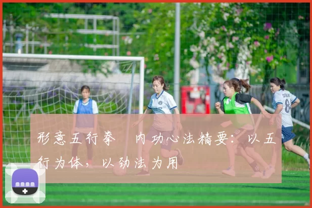形意五行拳・内功心法精要：以五行为体，以劲法为用