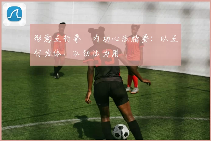 形意五行拳・内功心法精要：以五行为体，以劲法为用