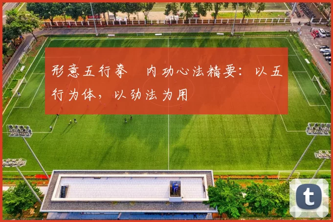 形意五行拳・内功心法精要：以五行为体，以劲法为用