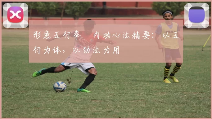 形意五行拳・内功心法精要：以五行为体，以劲法为用