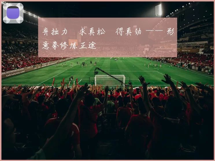 弃拙力・求真松・得真劲 —— 形意拳修炼正途