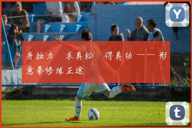 弃拙力・求真松・得真劲 —— 形意拳修炼正途