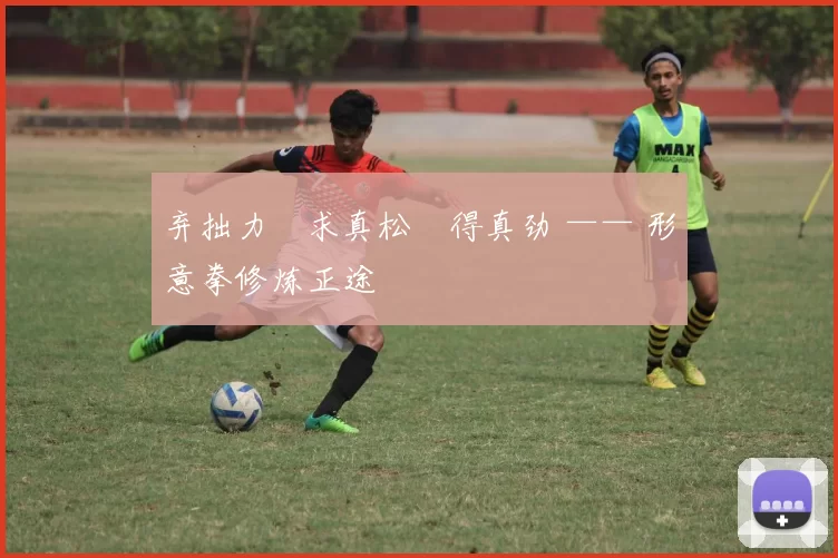弃拙力・求真松・得真劲 —— 形意拳修炼正途