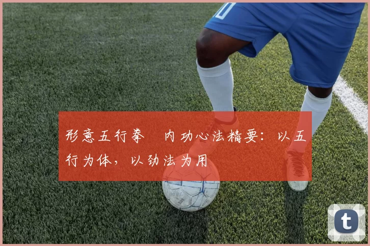 形意五行拳・内功心法精要：以五行为体，以劲法为用