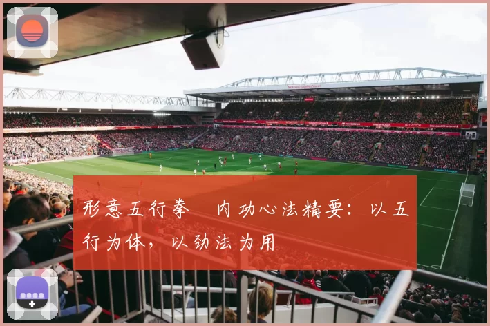 形意五行拳・内功心法精要：以五行为体，以劲法为用