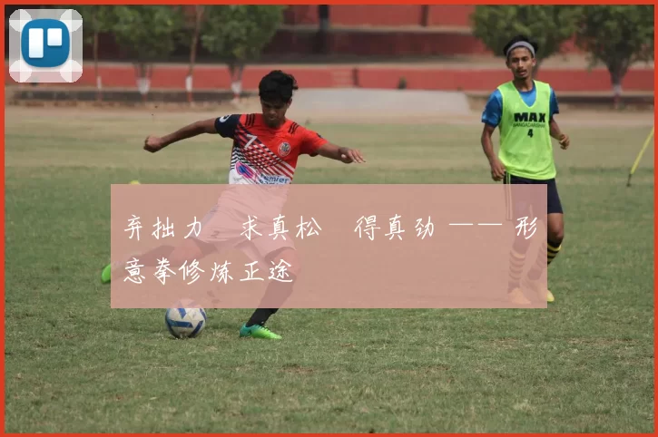 弃拙力・求真松・得真劲 —— 形意拳修炼正途