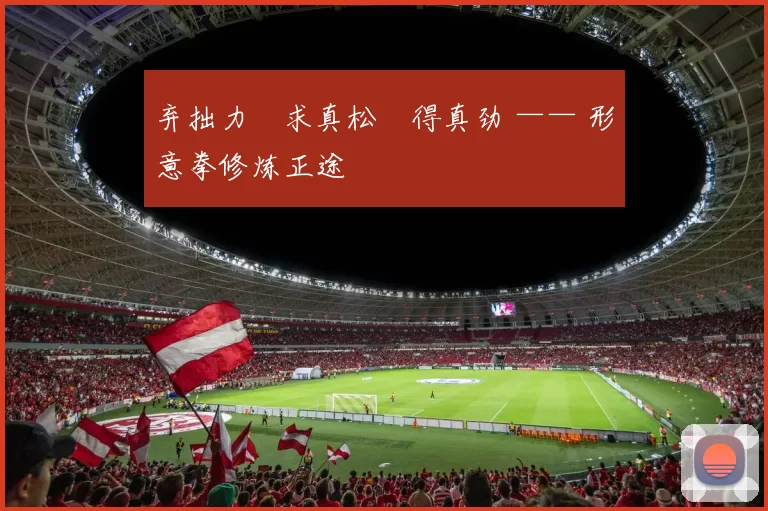 弃拙力・求真松・得真劲 —— 形意拳修炼正途