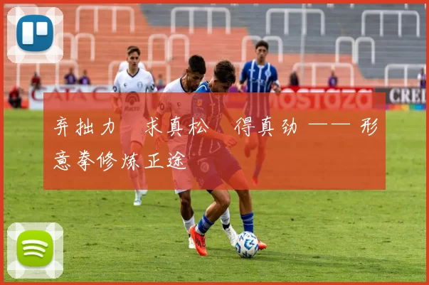 弃拙力・求真松・得真劲 —— 形意拳修炼正途