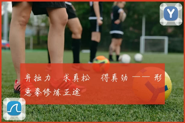 弃拙力・求真松・得真劲 —— 形意拳修炼正途