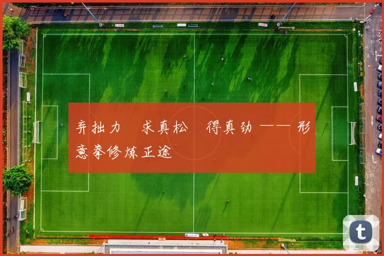 弃拙力・求真松・得真劲 —— 形意拳修炼正途