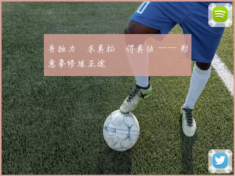 弃拙力・求真松・得真劲 —— 形意拳修炼正途