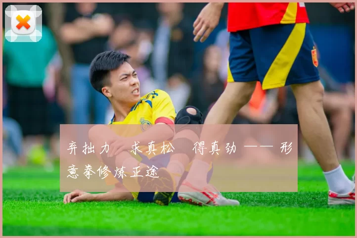 弃拙力・求真松・得真劲 —— 形意拳修炼正途