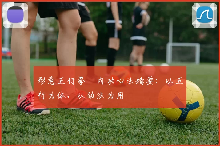 形意五行拳・内功心法精要：以五行为体，以劲法为用