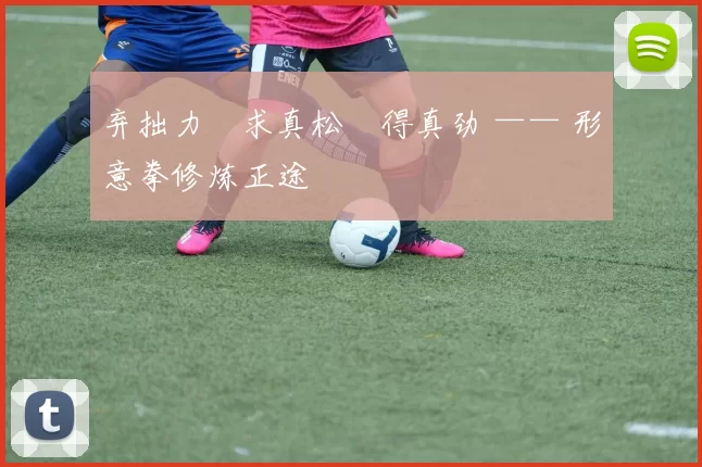 弃拙力・求真松・得真劲 —— 形意拳修炼正途