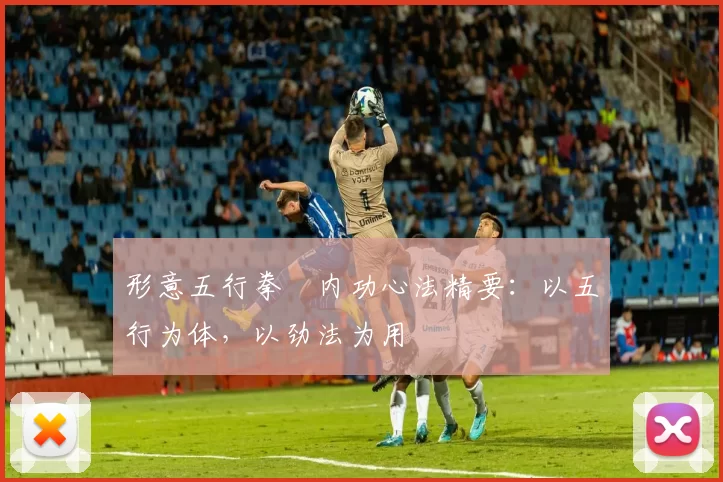 形意五行拳・内功心法精要:以五行为体,以劲法为用