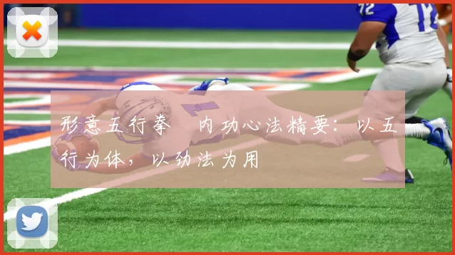 形意五行拳・内功心法精要：以五行为体，以劲法为用