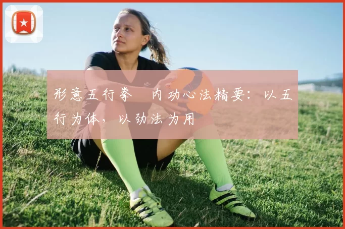 形意五行拳・内功心法精要：以五行为体，以劲法为用