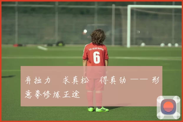 弃拙力・求真松・得真劲 —— 形意拳修炼正途