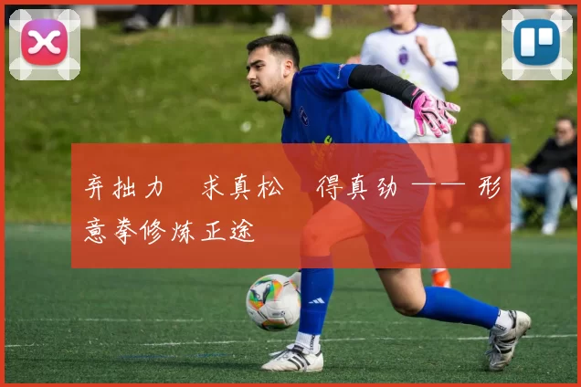 弃拙力・求真松・得真劲 —— 形意拳修炼正途