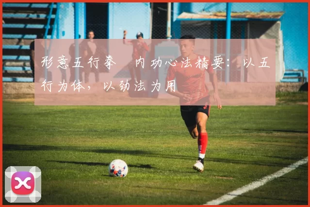 形意五行拳・内功心法精要:以五行为体,以劲法为用