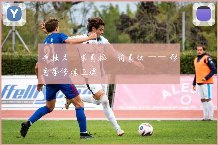 弃拙力・求真松・得真劲 —— 形意拳修炼正途