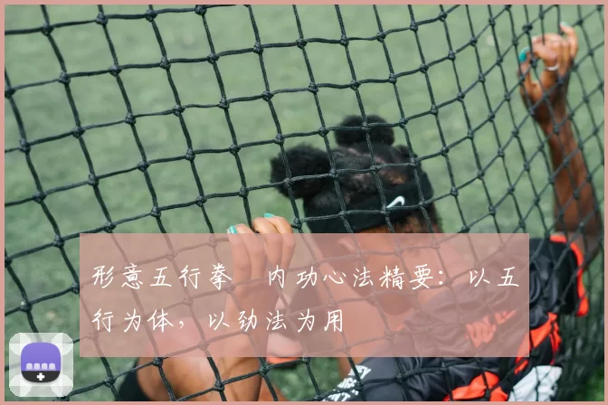 形意五行拳・内功心法精要:以五行为体,以劲法为用