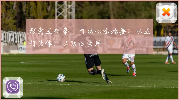 形意五行拳・内功心法精要:以五行为体,以劲法为用