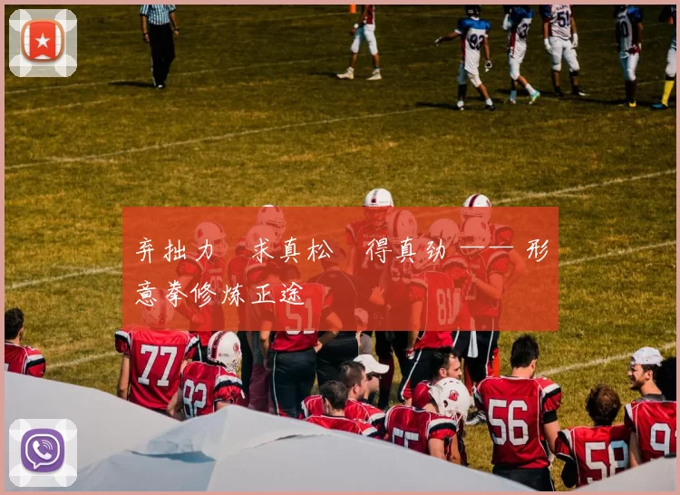 弃拙力・求真松・得真劲 —— 形意拳修炼正途