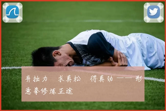 弃拙力・求真松・得真劲 —— 形意拳修炼正途