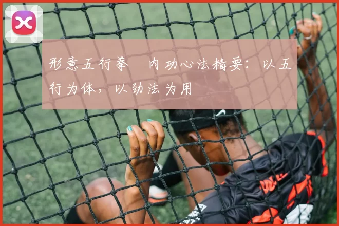 形意五行拳・内功心法精要：以五行为体，以劲法为用