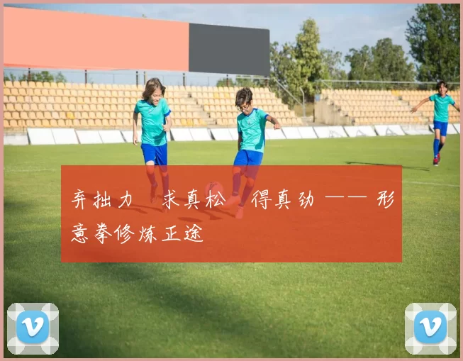 弃拙力・求真松・得真劲 —— 形意拳修炼正途