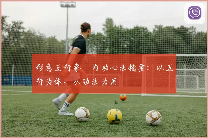 形意五行拳・内功心法精要：以五行为体，以劲法为用