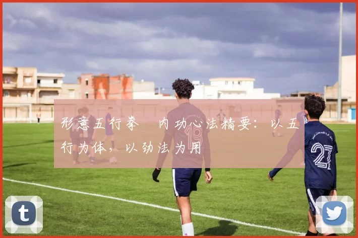 形意五行拳・内功心法精要：以五行为体，以劲法为用