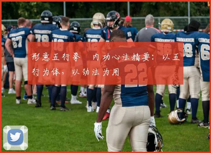 形意五行拳・内功心法精要:以五行为体,以劲法为用