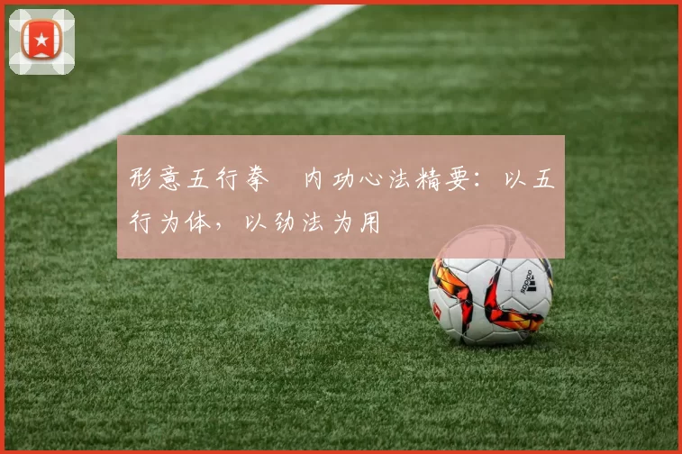 形意五行拳・内功心法精要：以五行为体，以劲法为用