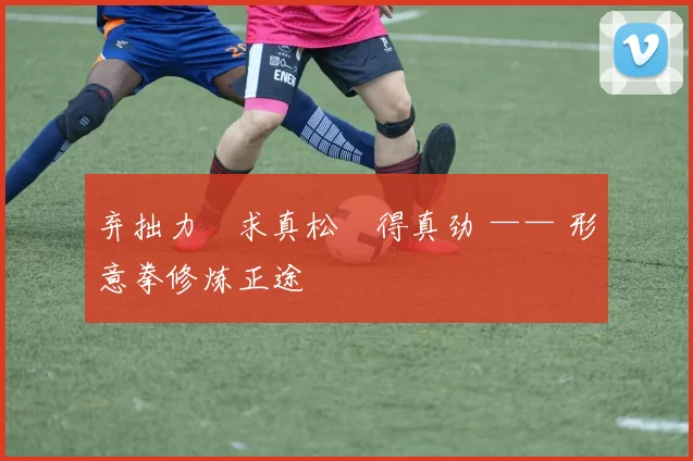 弃拙力・求真松・得真劲 —— 形意拳修炼正途