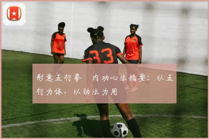 形意五行拳・内功心法精要：以五行为体，以劲法为用