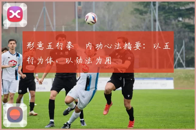 形意五行拳・内功心法精要：以五行为体，以劲法为用