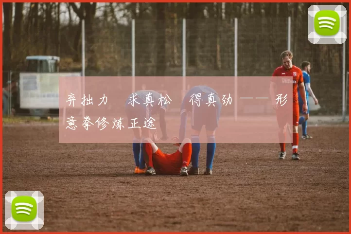 弃拙力・求真松・得真劲 —— 形意拳修炼正途