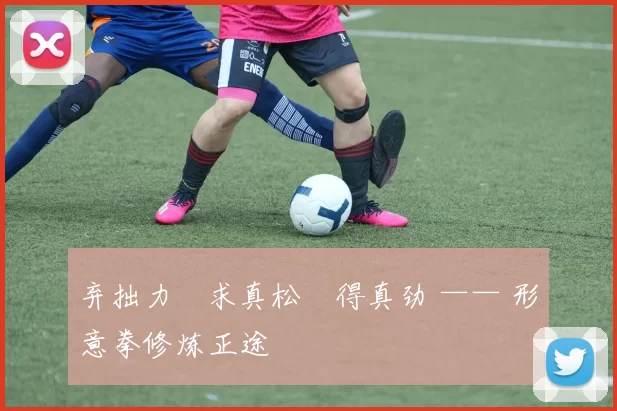 弃拙力・求真松・得真劲 —— 形意拳修炼正途