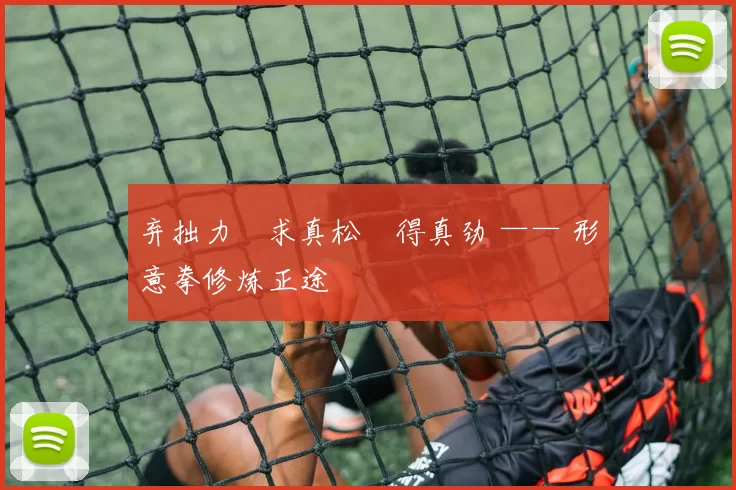 弃拙力・求真松・得真劲 —— 形意拳修炼正途