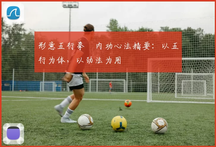 形意五行拳・内功心法精要：以五行为体，以劲法为用