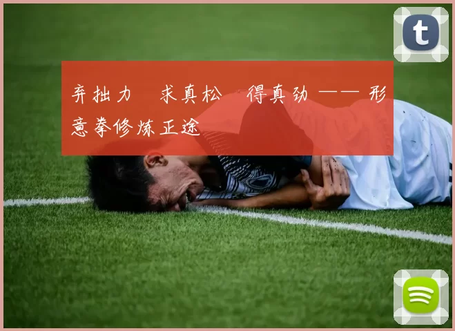 弃拙力・求真松・得真劲 —— 形意拳修炼正途