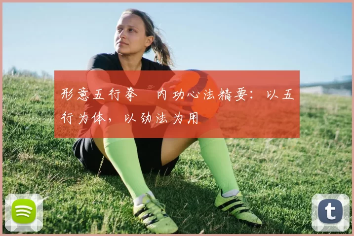 形意五行拳・内功心法精要:以五行为体,以劲法为用