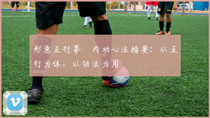 形意五行拳・内功心法精要：以五行为体，以劲法为用