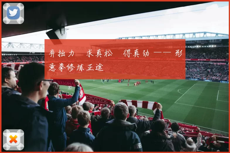 弃拙力・求真松・得真劲 —— 形意拳修炼正途