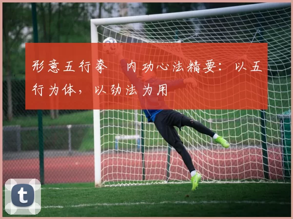 形意五行拳・内功心法精要：以五行为体，以劲法为用