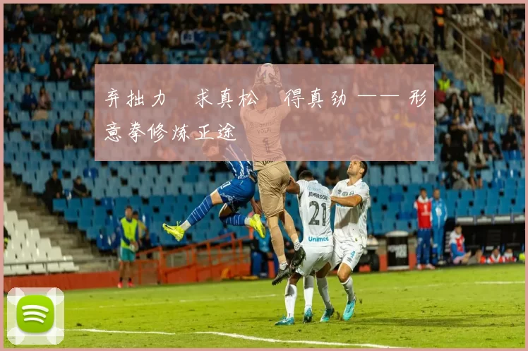 弃拙力・求真松・得真劲 —— 形意拳修炼正途